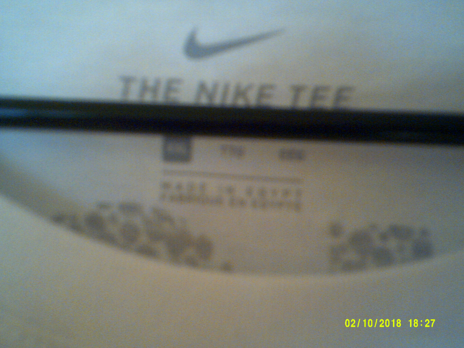 NEW NIKE SPORTSWEAR "Brand Riffs LS Tee" MEN'S WHITE MULTI-COLOR T-SHIRT 2XL gallery