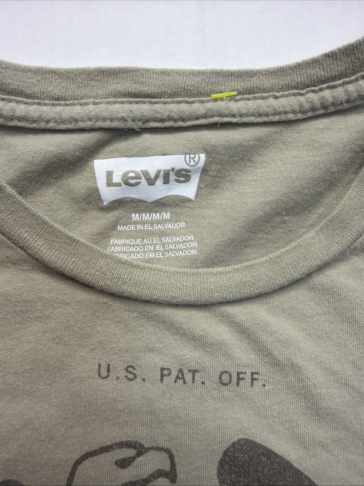 VINTAGE LEVI STRAUSS Bald Eagle 1873 Levi's Jeans Men’s Shirt Size Large 👣kh2 gallery