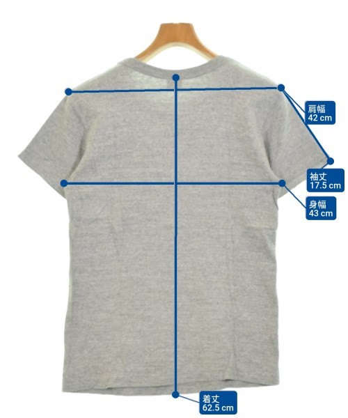 standard california T-shirts/Cut & Sewns Gray S 2200643152496 gallery