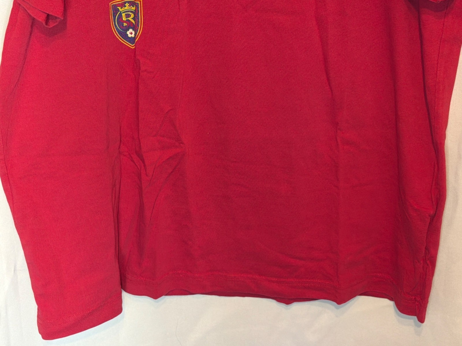 Adidas Real Salt Lake Red T-Shirt XL Short Sleeve Graphic Tee Soccer Fan Apparel gallery