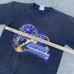 Vintage 2001 Arizona Diamondbacks World Series Champs Tee Shirt Ring Black M y2k