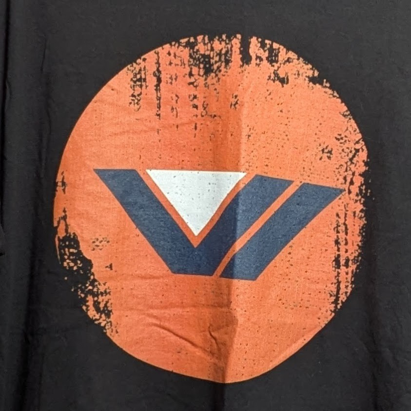 Vanguard Faction Tee Distressed Logo Size XXL (50-52") - Gamer T-Shirt in Black gallery