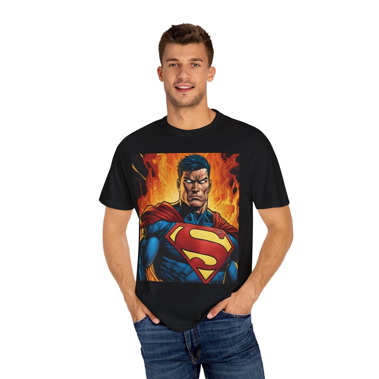 Superman T-Shirt, Unisex Tee, Gift for Comic Fans