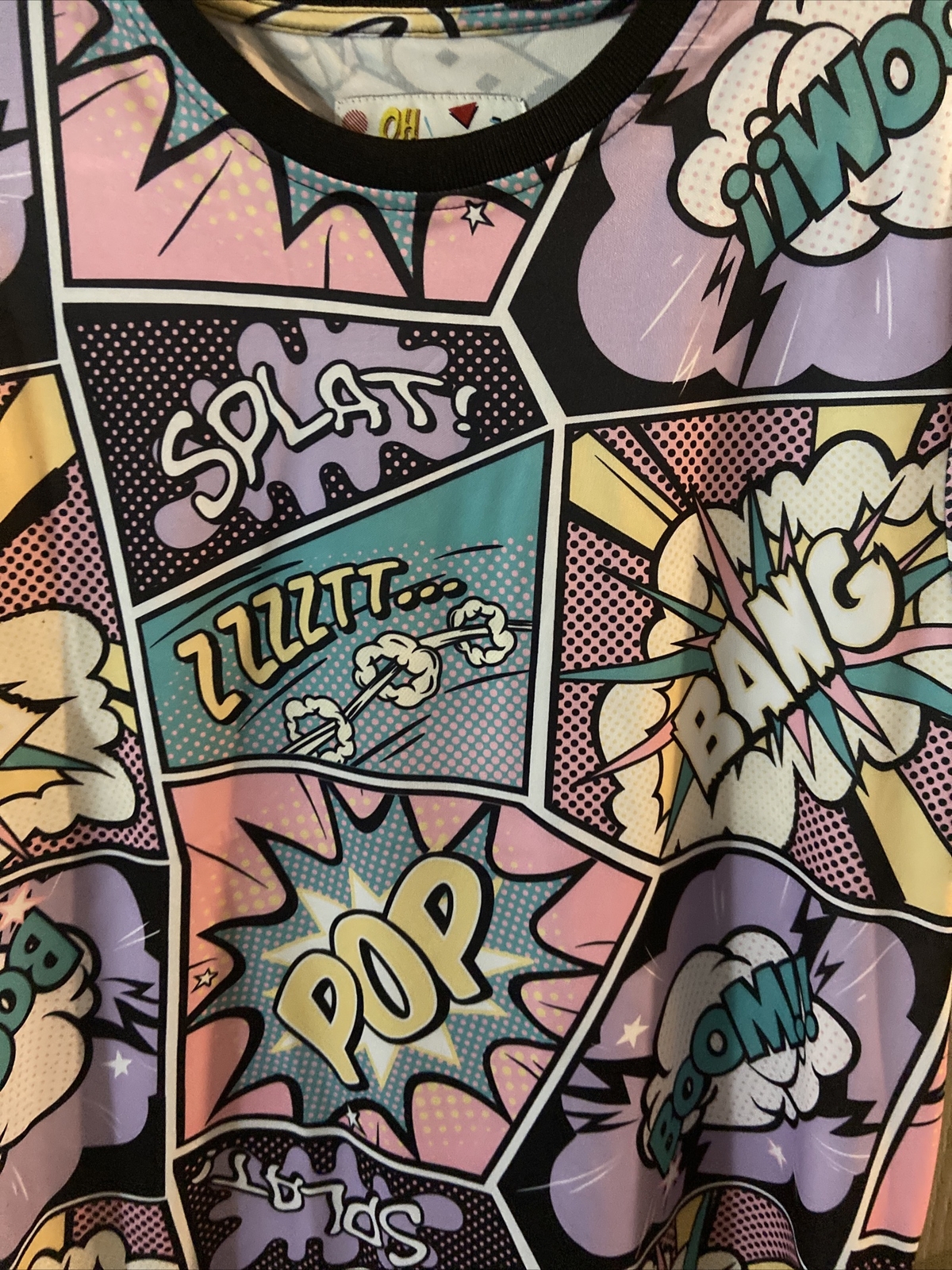 Oh Snap! Drill Clothing Co. Comic Book T-Shirt Size Medium gallery