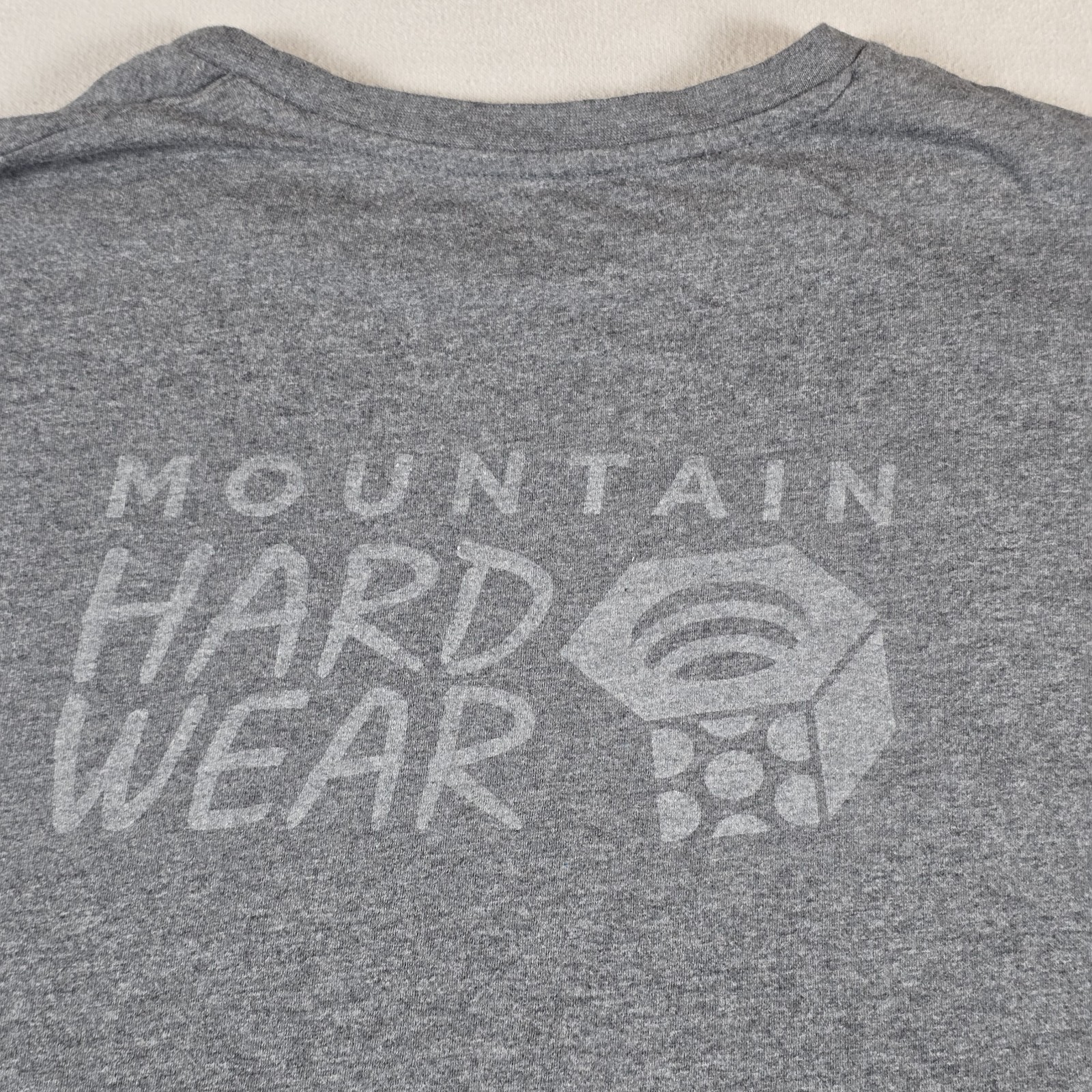Mountain Hardwear Mens 2XL Gray Long Sleeve T Shirt Organic Cotton Crew Neck gallery