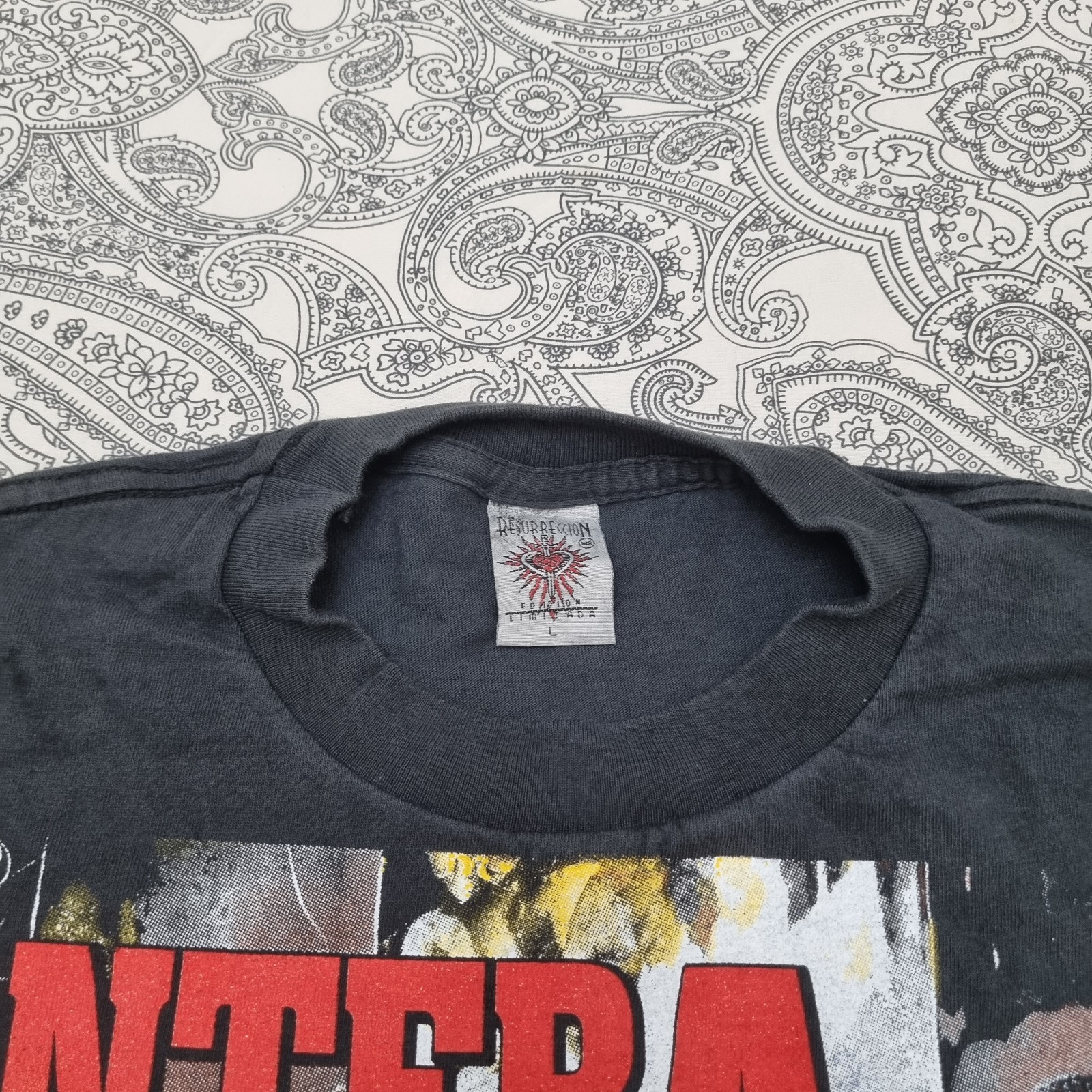 Pantera Vintage Band T-Shirt 101 Proof Graphic Print Tee Size Large gallery