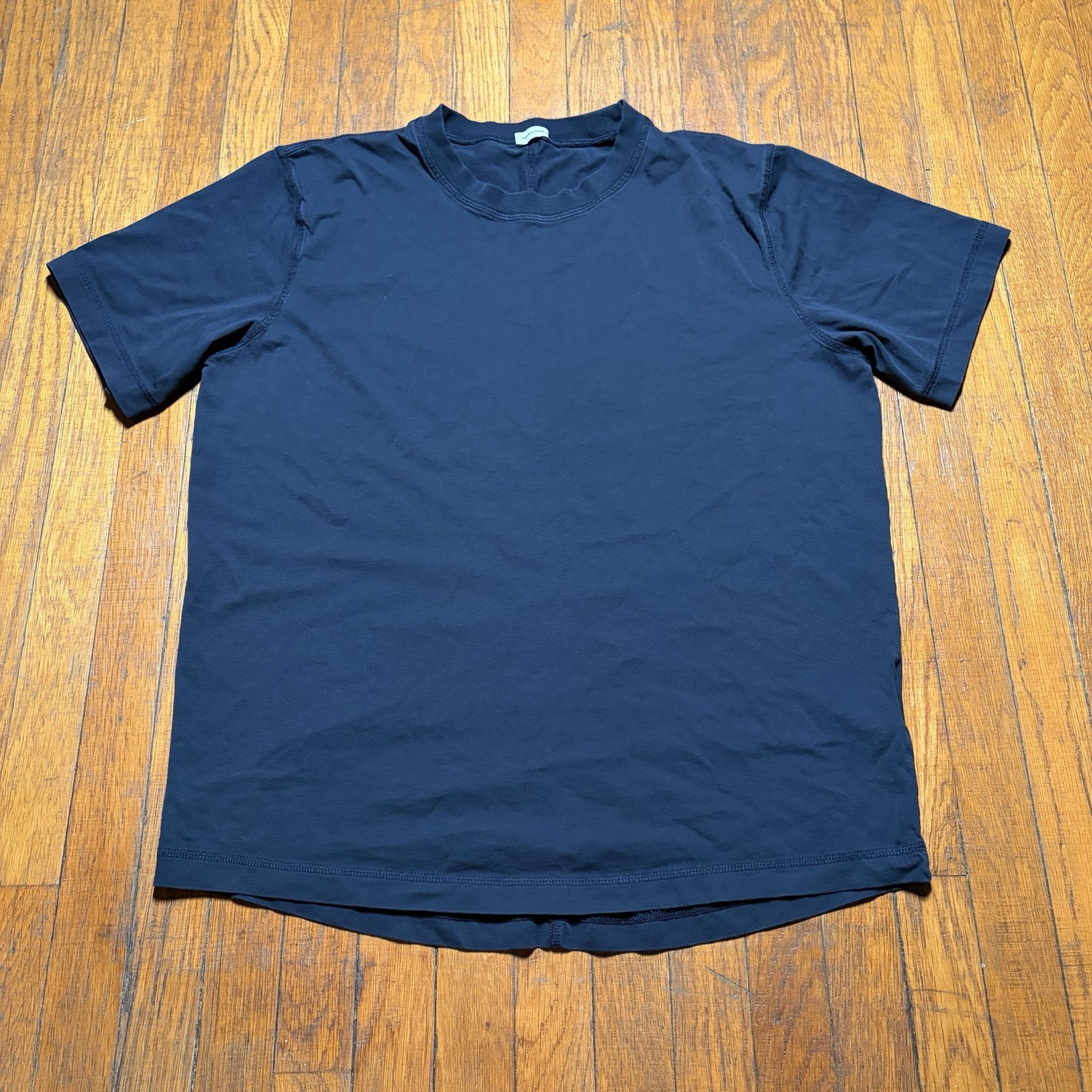 Son Of A Tailor 100% Supima Cotton T-Shirt Mens Size L Navy Blue Basic Essential gallery