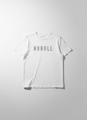 NOBULL Men’s Signature Tshirt Bundle, XXL- Brand New, White And Charcoal