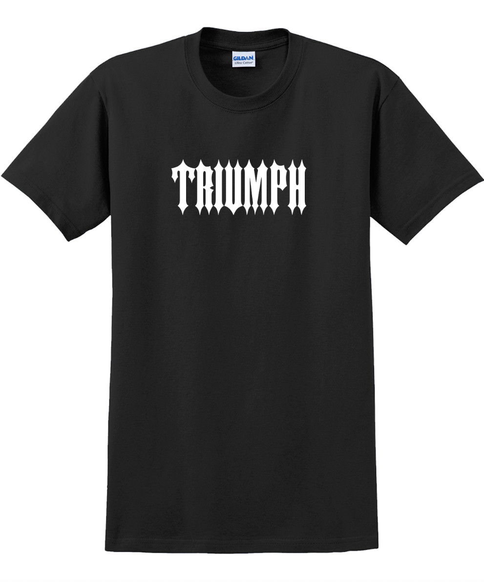 Triumph T-Shirt Short Sleeve Graphic Tees Unisex Apparel inspirational Designs gallery