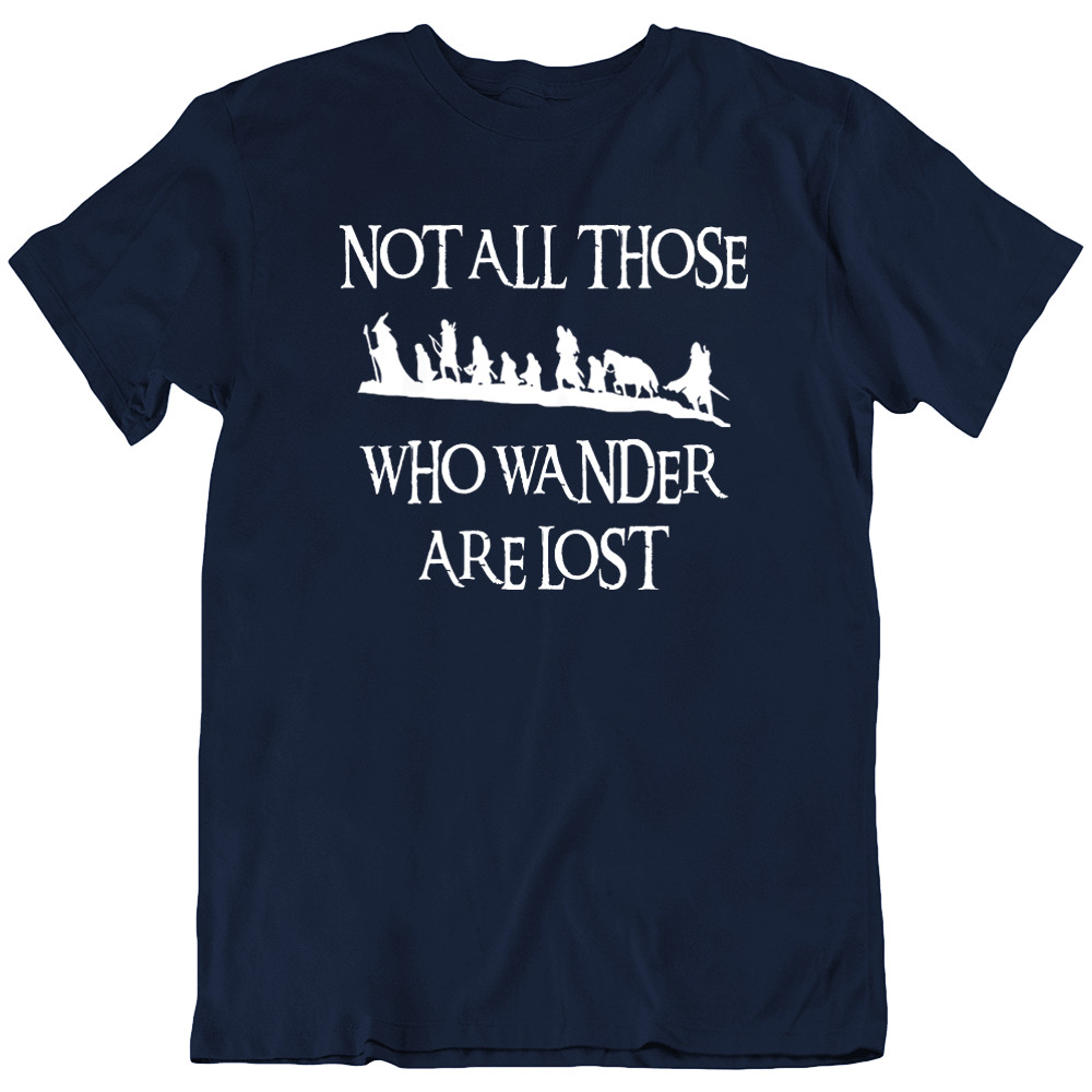 Gandalf Elf Dwarf Hobbit Frodo Lord of the Rings Funny T-Shirt Tee Gift New gallery