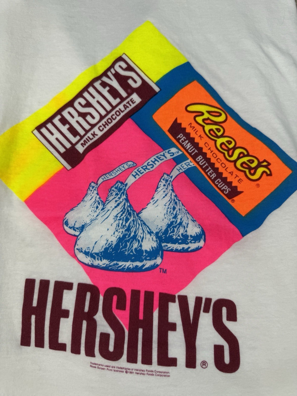 Hershey’s T Shirt Large Vintage 90s Chocolate Novelty gallery