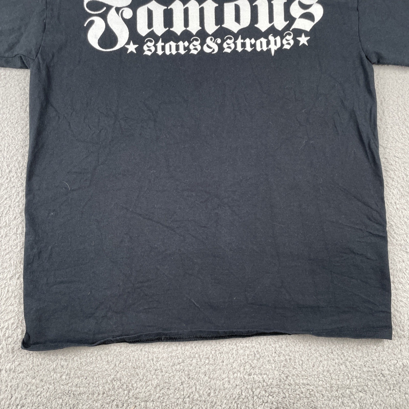 Famous Brand Jet L Black Shirt 100% Cotton Knit Classic Boxy Fit Classic Logo gallery