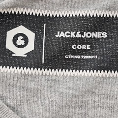 Jack & Jones URBN YTH Gray Short Sleeve Graphic Print T-Shirt Men’s L
