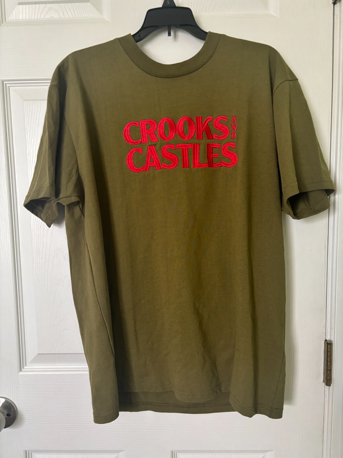 Crooks And Castles Money Bag Drop Shoulder Tee Size M gallery