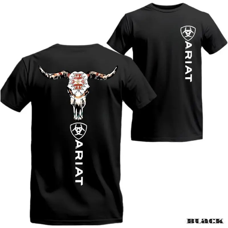 Ariat T-shirt, Crisp Detailing, Daily Wear, Fashion For All Genders gallery