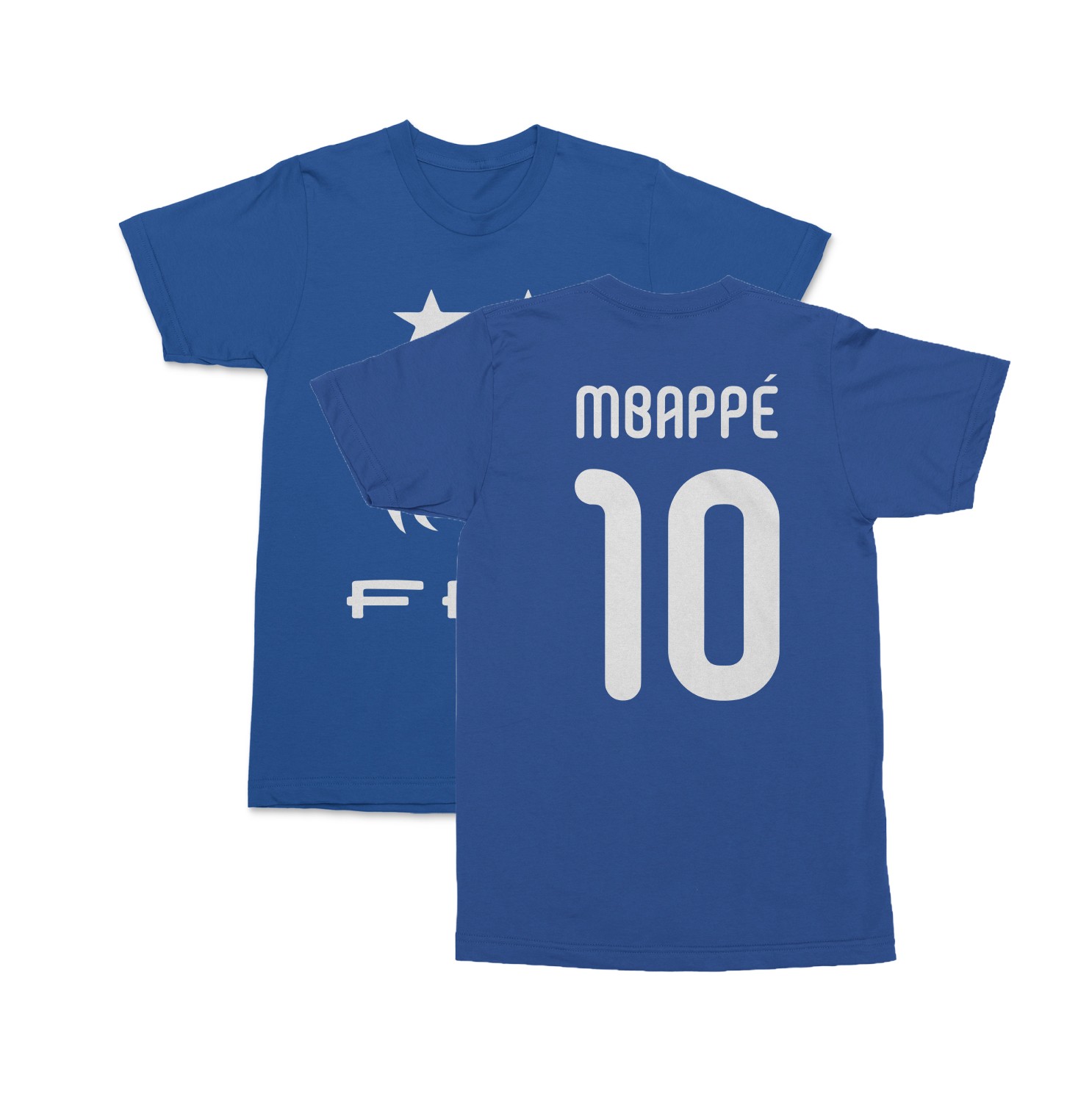 France 10 Tribute 2026 Fan Graphic – Mbappe 2 Sided Unisex T-Shirt