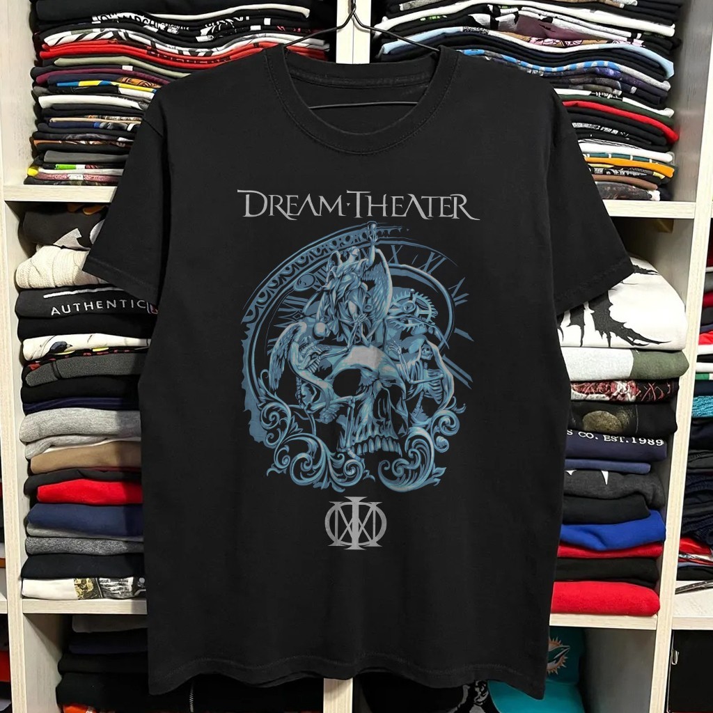 DREAM THEATER Statue Unisex Black Cotton T-shirt S-5XL gallery