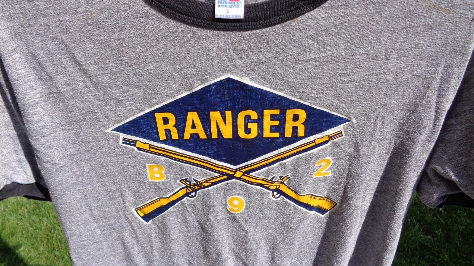 RARE 1985 vintage US Army Infantry Basic Training PT uniform t-shirt RANGERS gallery
