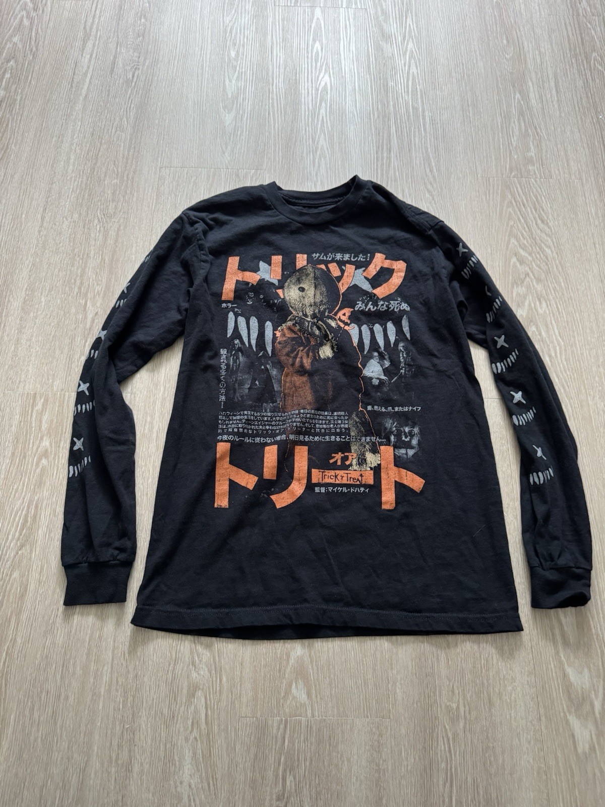 Rucking Fotten Trick R Treat Sam Long Sleeve Shirt Size Medium PREOWNED gallery