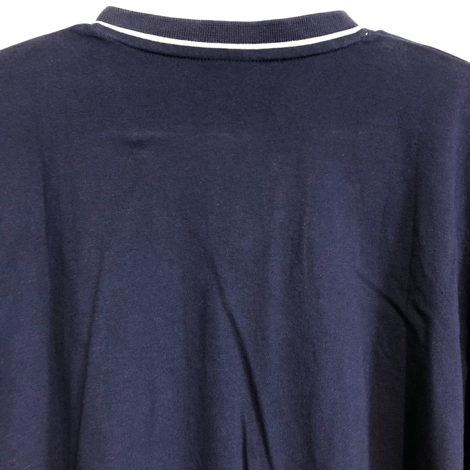 SLAZENGER Navy V-Neck Shirt Cotton Short Sleeve XL gallery