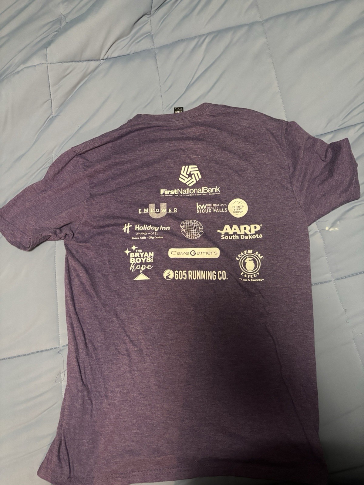 Sioux Falls Skedaddle Half Marathon Shirt Bundle –Lot of 3 Tech/Tee – Med/Small gallery