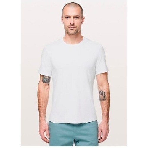 Royal Avalon Sun-Ray Bamboo Cotton Blend UPF 50+ White T-Shirt Mens XL gallery