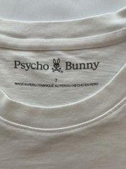 Psycho Bunny Men’s Graphic Logo Skull T-Shirt Crew Neck Cotton Knit White 7