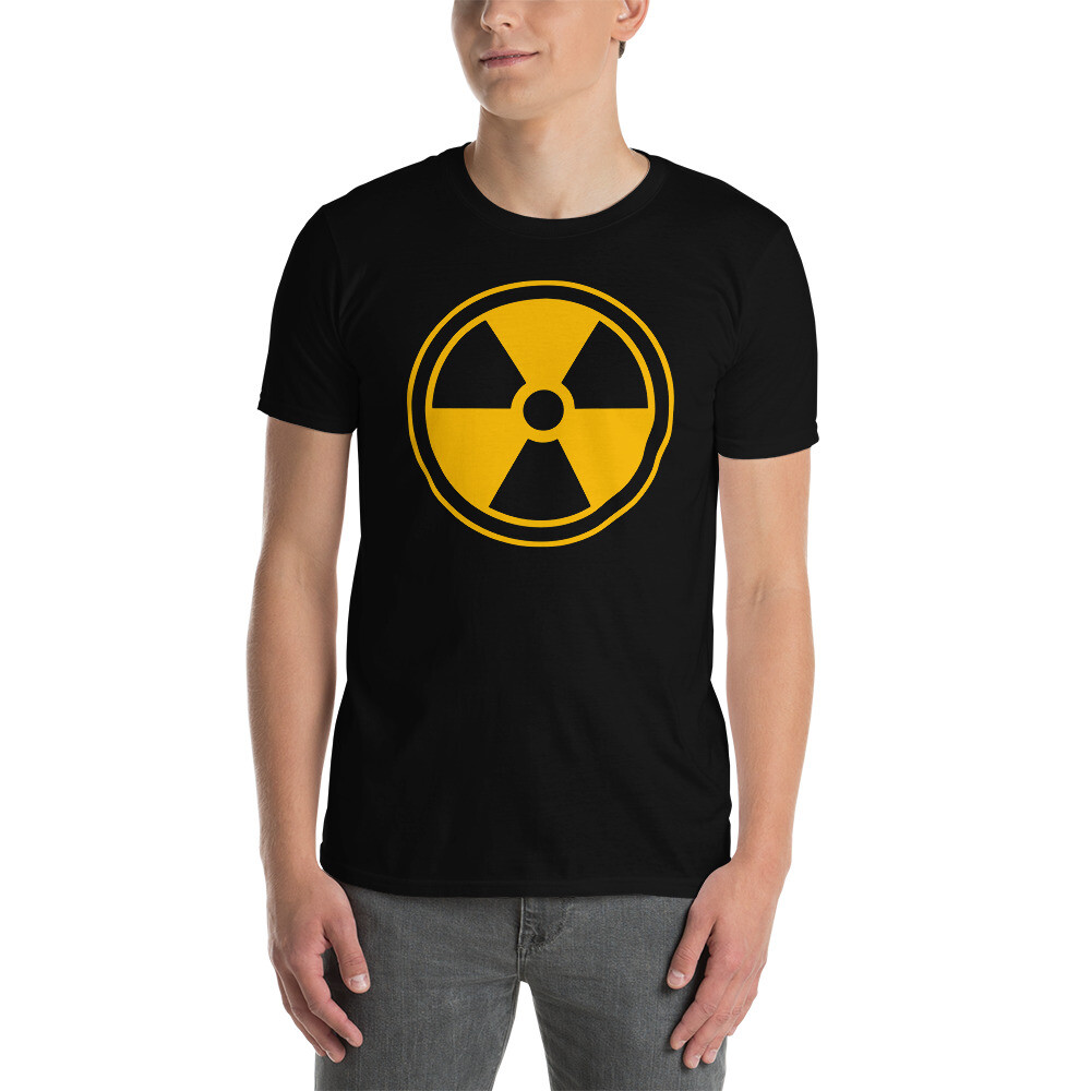 Yellow Radioactive Radiation Warning Sign Short-Sleeve T-Shirt gallery