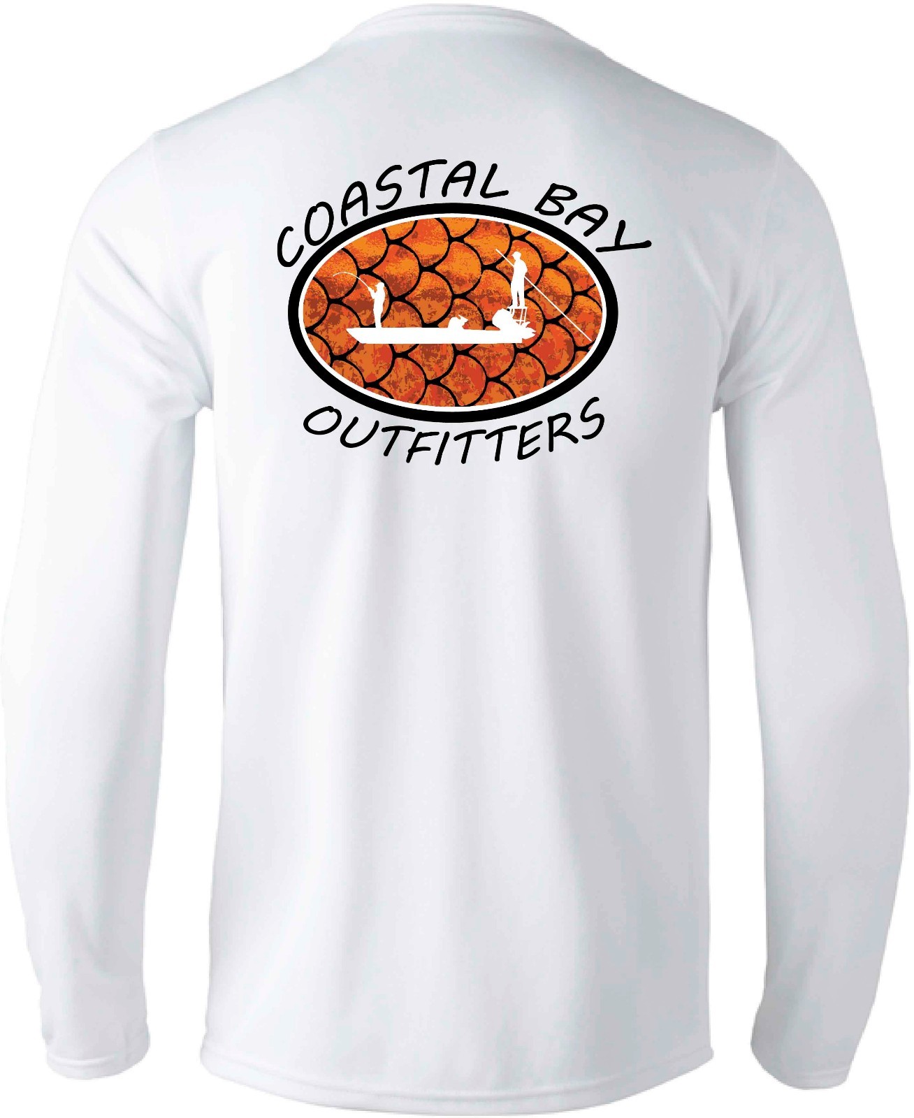 Long Sleeve Microfiber UPF Fishing Shirt Redfish gallery