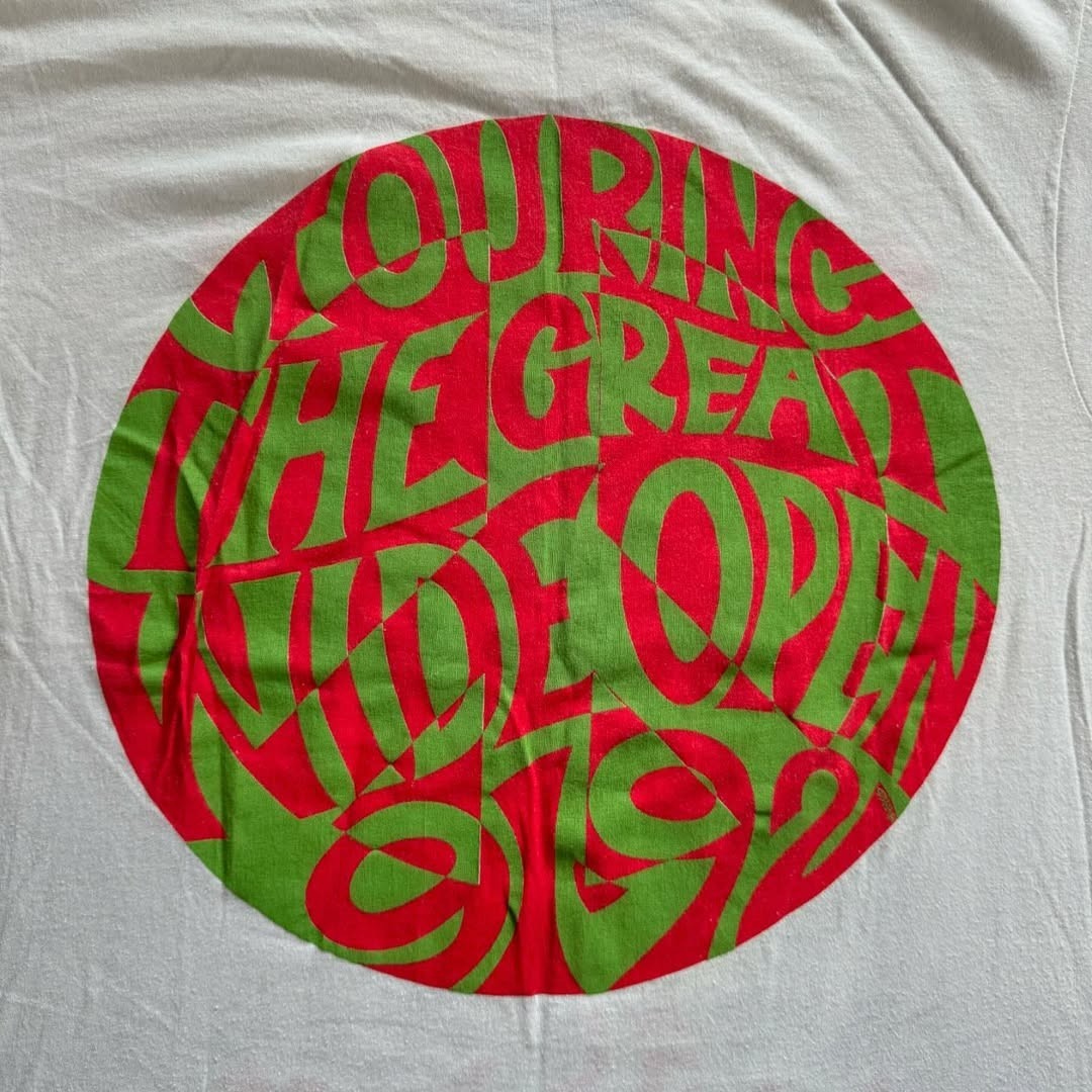 1992 TOM PETTY TOURING THE GREAT WIDE OPEN Vintage T-Shirt Reprint gallery