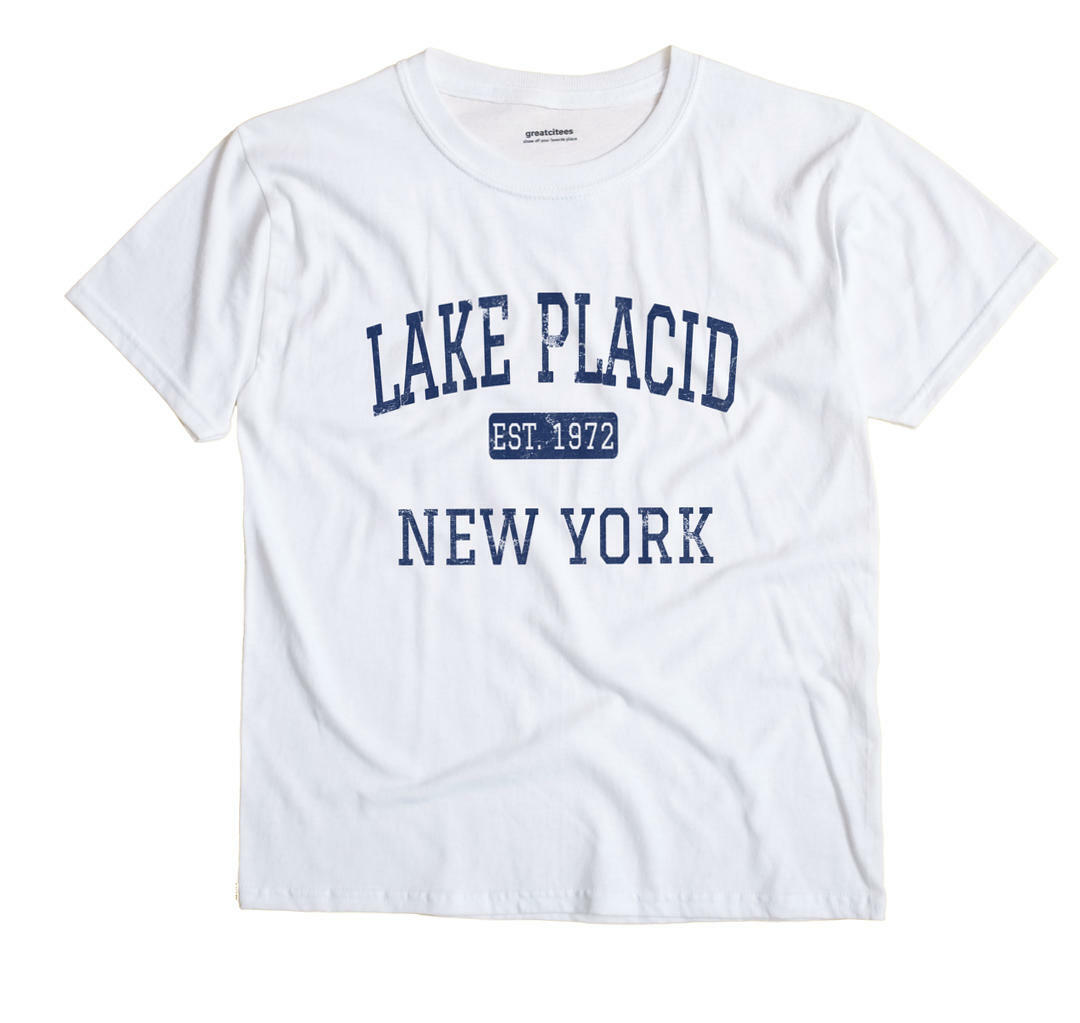 Lake Placid New York NY T-Shirt EST
