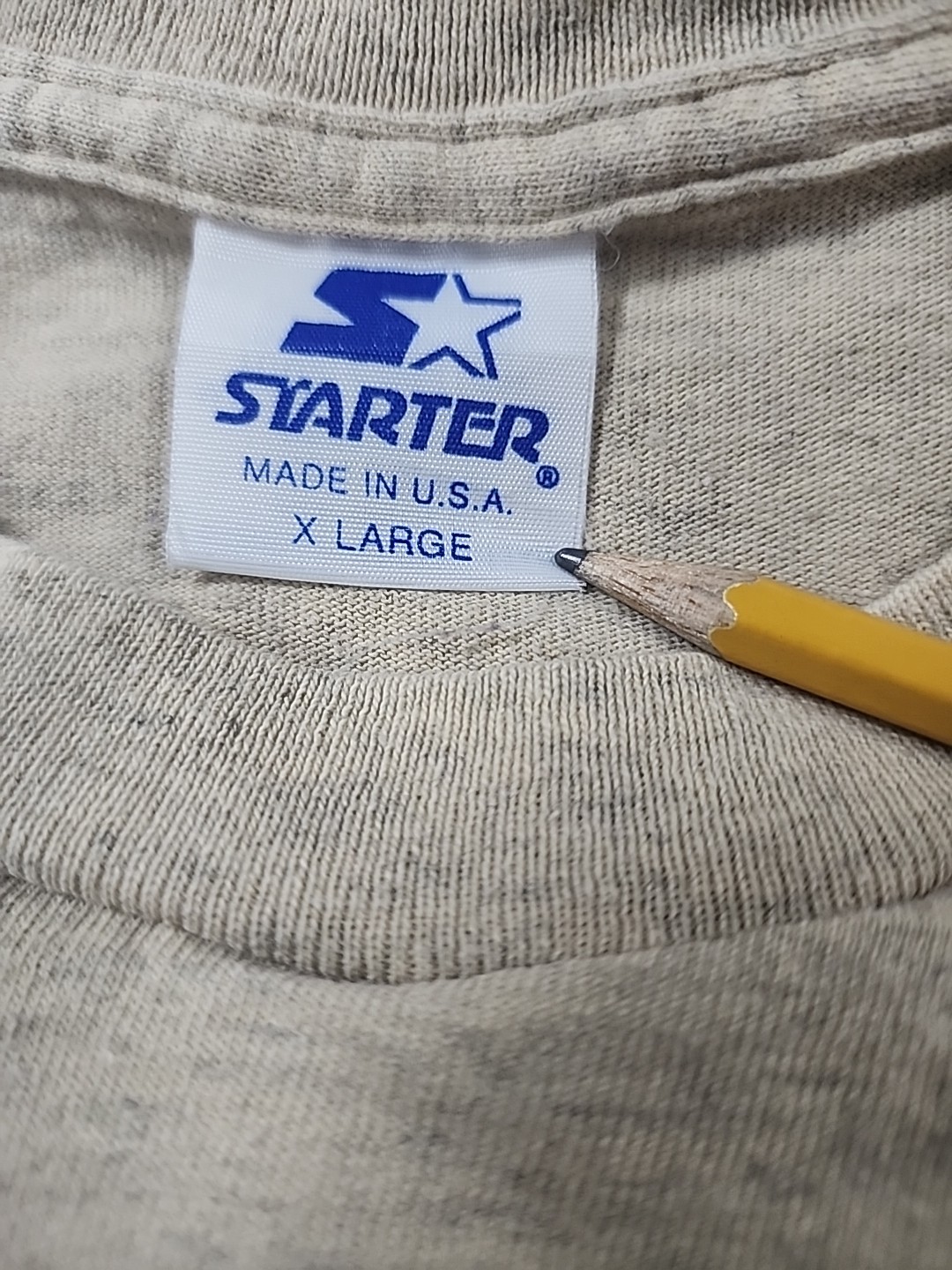 VINTAGE Starter 90s Shirt XL Schick Super Hoops NBA Logo Basketball gallery