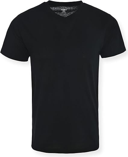 Studio 3 Men's V-Neck Tee Shirt 4-Pack - Stylish Comfortable Sz S, M, L, XL, 2XL gallery