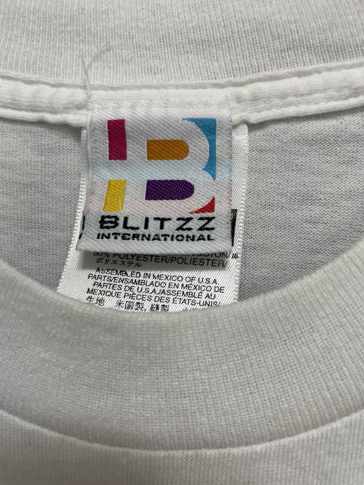Rare Vintage Slinky Brand Graphic T Shirt Blitzz International Tag Medium 90’s gallery