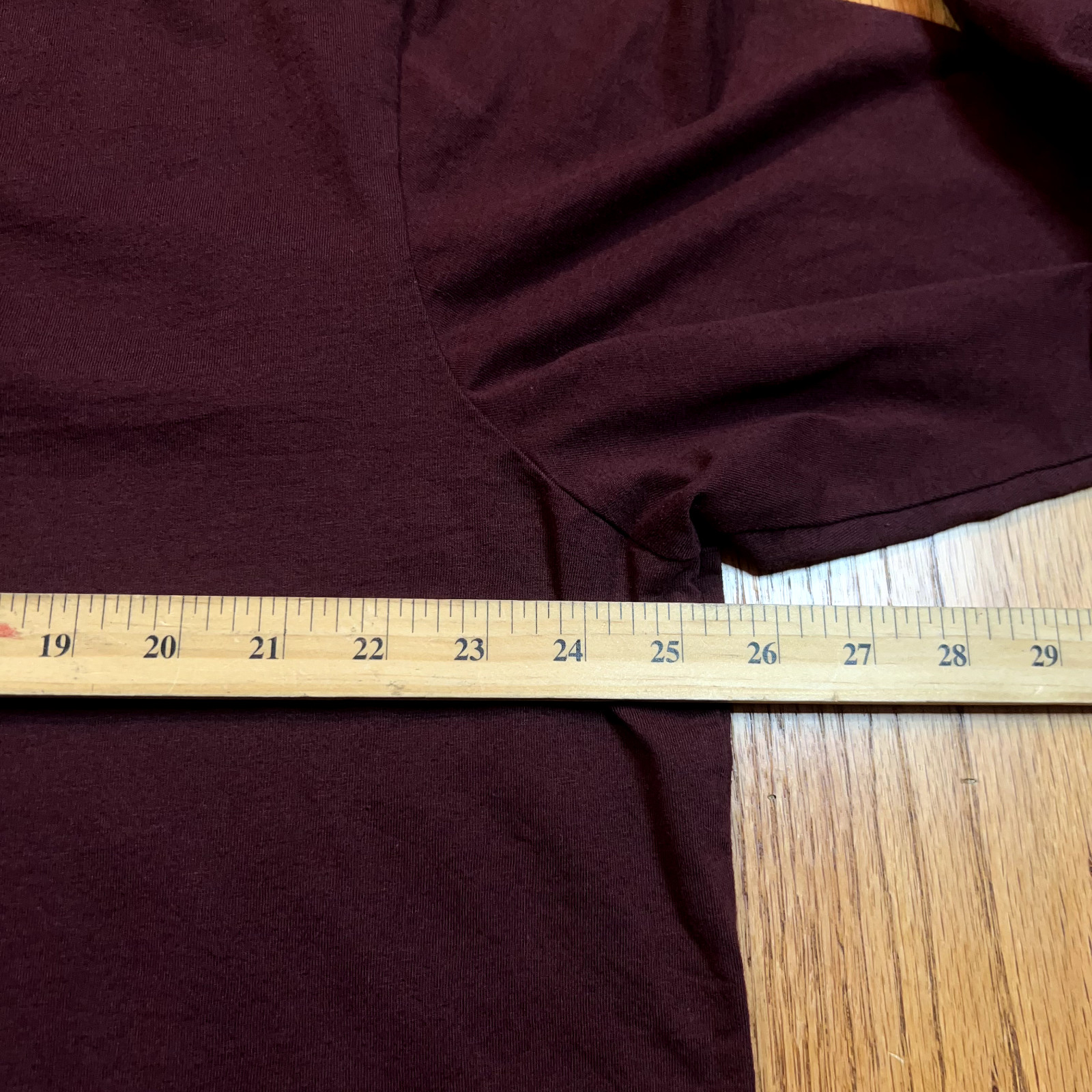 Woolrich Shirt Men's 2XL Maroon Henley Long Sleeve Casual Woven Cotton Blend gallery