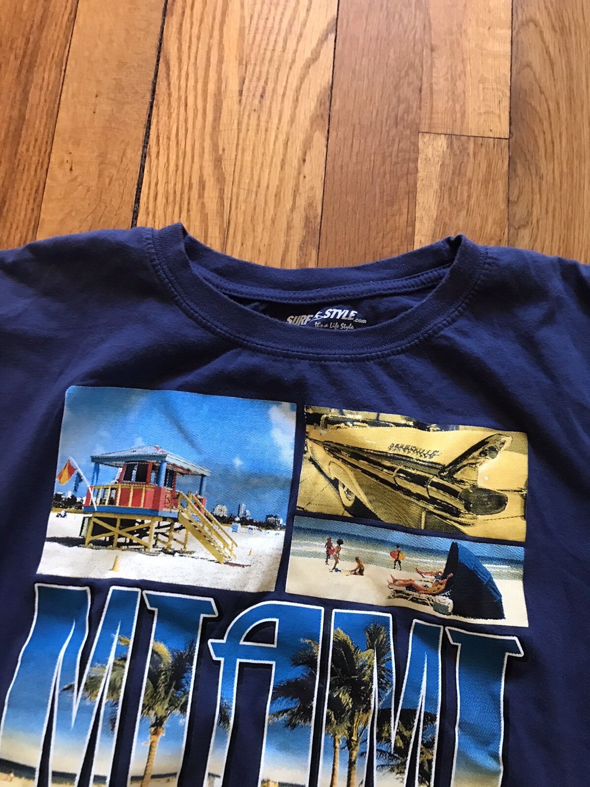 Miami Florida Men's Graphic T-Shirt Summer Surf 2XL Men Short Sleeve Beach gallery
