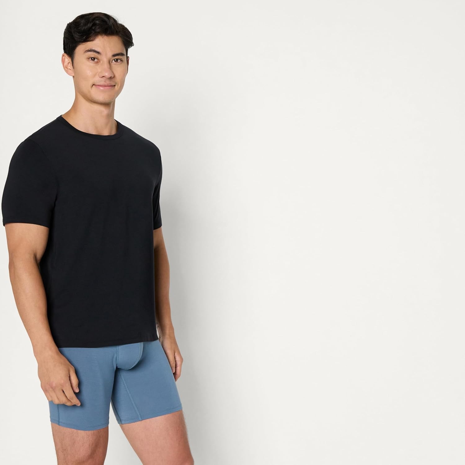 Men's Short Sleeve Super Soft Modal Crew Neck Undershirt gallery