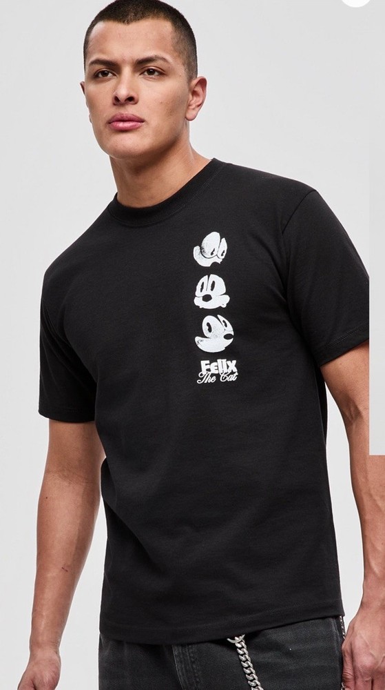 Felix The Cat – Black Shirt – NWT – XL Mode Of One
