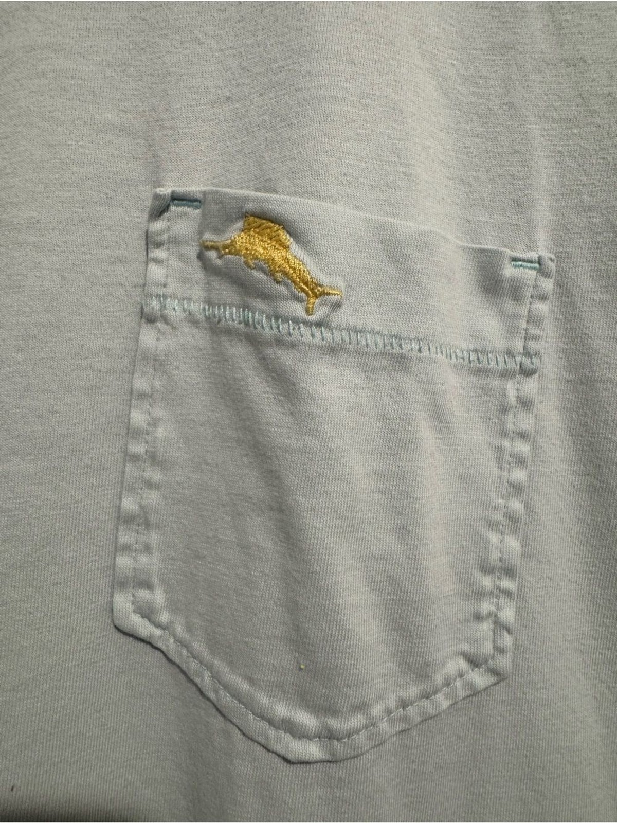 Tommy Bahama Men's Light Blue Pocket Tee - 3XL gallery