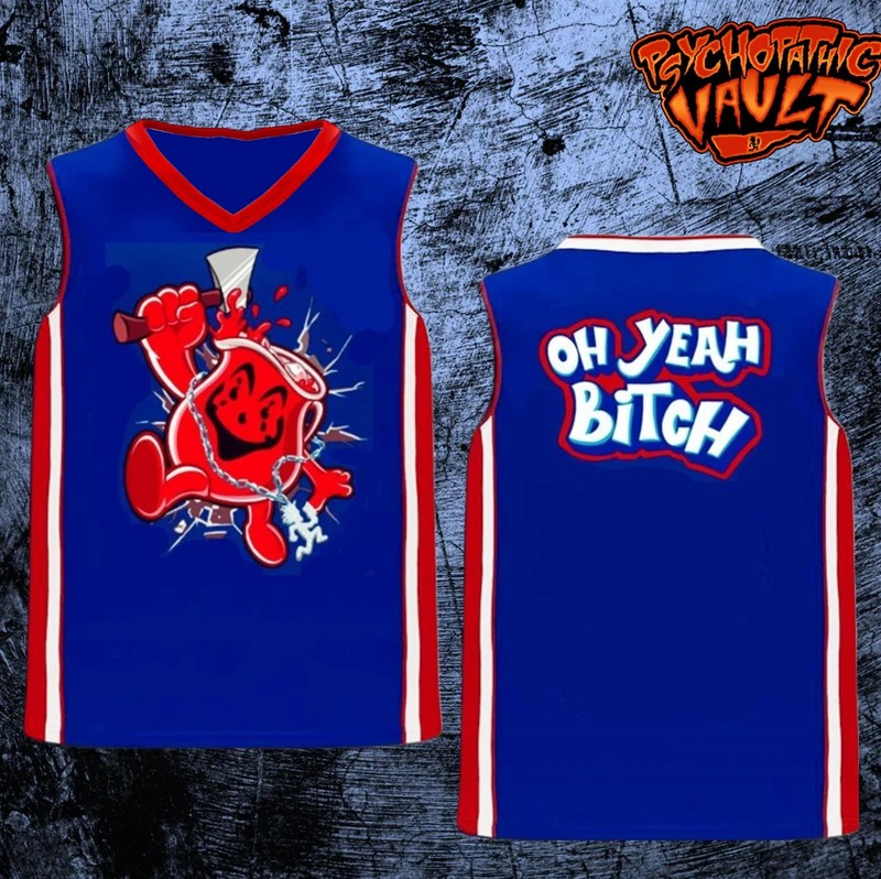 Collection Violent J Insane Clown Posse Basketball Jersey Fans AOP 3D Men GT6YR