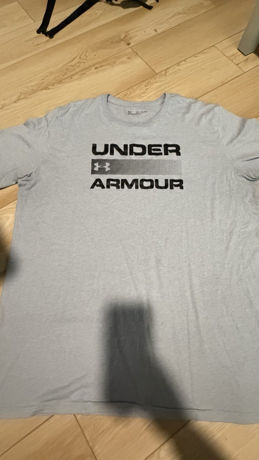 Under Armour Men’s Gray Graphic Logo Crew Neck Short Sleeve T-Shirt XXL Regular gallery