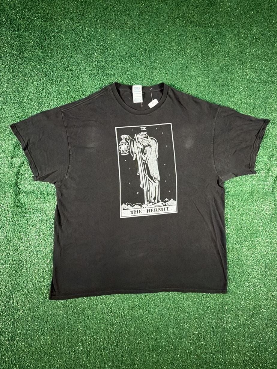 Delta Pro Weight The Hermit Tarot Card Graphic T-Shirt gallery