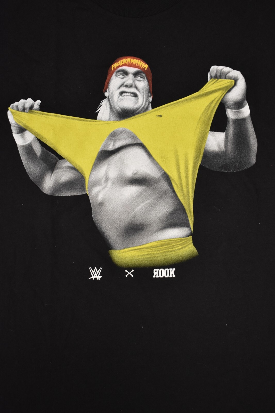 WWE + Rook Mens Hulk Hogan Hulkamania Wrestling Classic Graphic Shirt NWT S-2XL gallery
