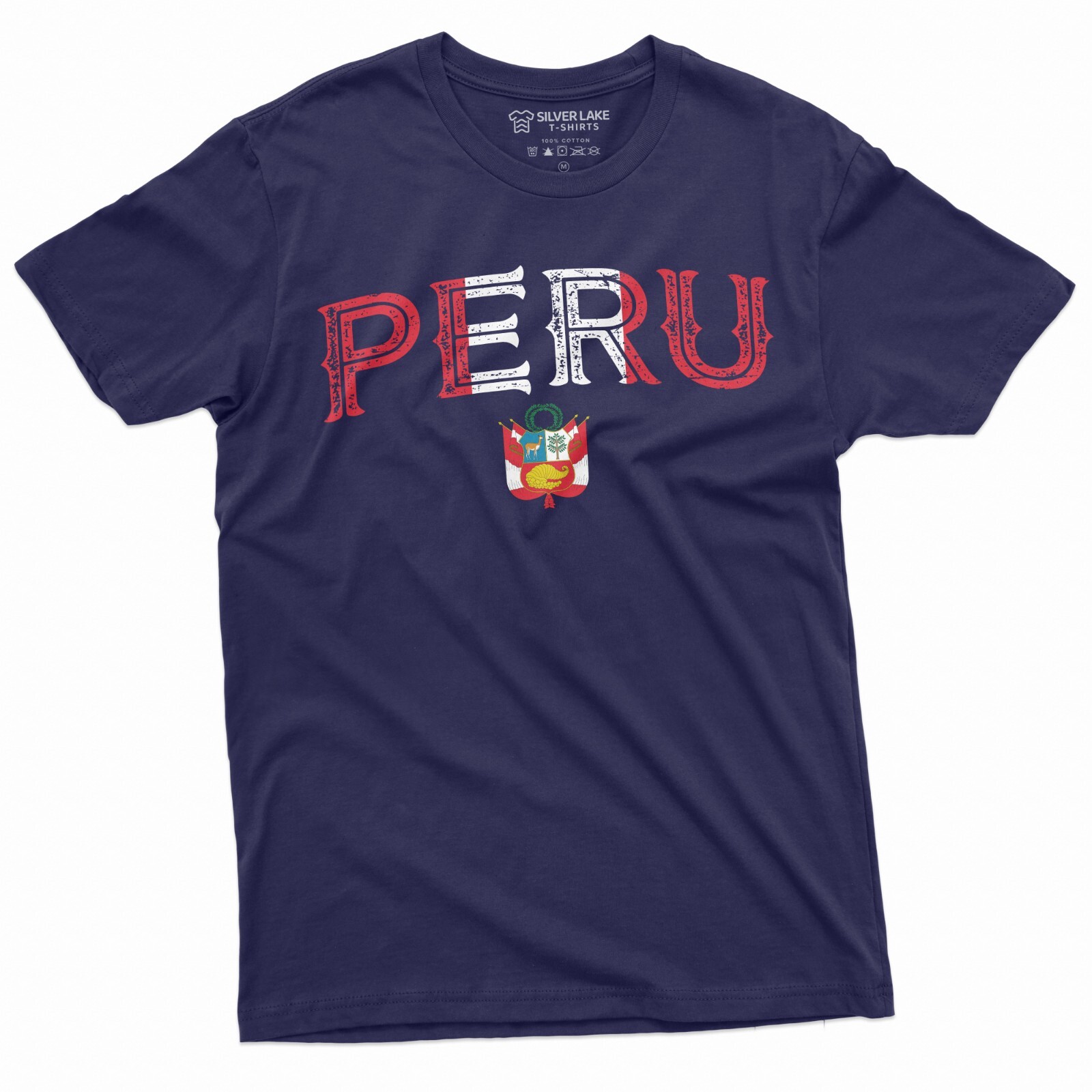 Peru T-shirt RepÃºblica del PerÃº Tee Shirt Peruvian Flag Coat of Arms Shirt gallery