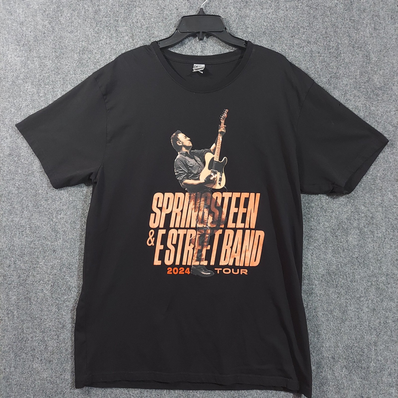 Springsteen & E Street Band Shirt Mens XL Black 2024 Tour Concert Graphic Tee
