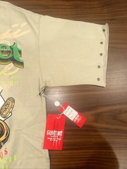 Men’s Small-Gunzinii Premium Graphic T-shirt Distressed-Riveted-Embroidery NWT