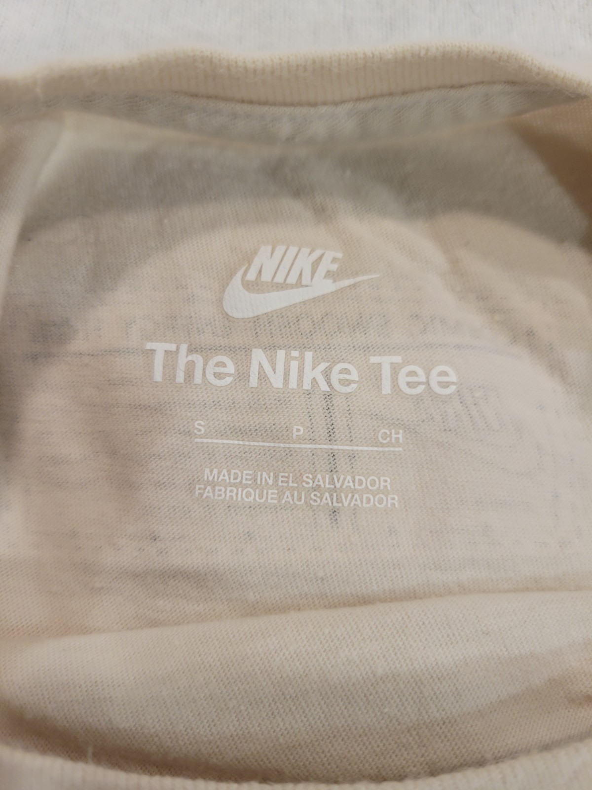 NIKE Energy Flow Gems T-Shirt sz Small Light Bone gallery