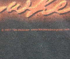 Vintage Tim McGraw Everywhere Cronies Mens Large Black T Shirt 1997 Y2K