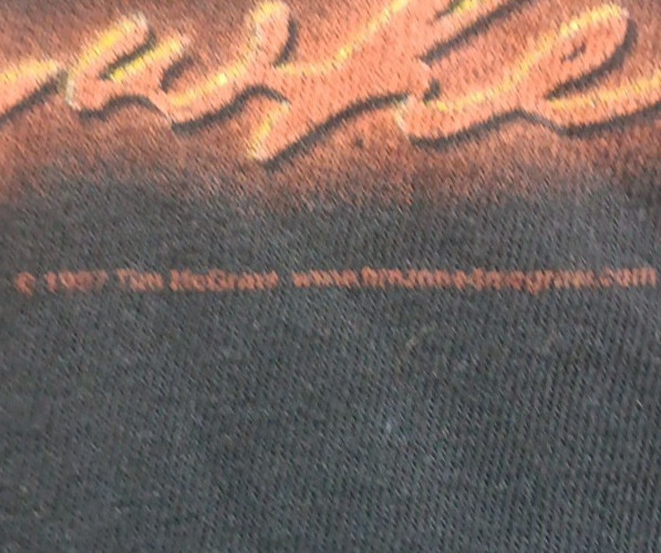 Vintage Tim McGraw Everywhere Cronies Mens Large Black T Shirt 1997 Y2K gallery