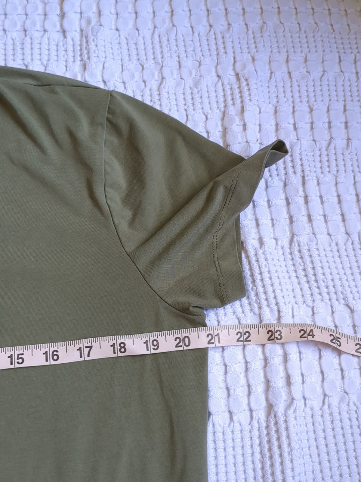 Cuts Clothing Short Sleeve Henley Curve Hem Green Size Medium gallery